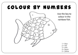 RAINBOW FISH STORY TEACHING RESOURCES EYFS KS1-2 ENGLISH FRIENDSHIP ...