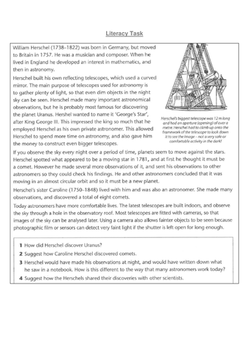 Light and reflection lesson (physics KS3) | Teaching Resources