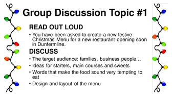 Group Discussion National 4/3 Prompts | Teaching Resources