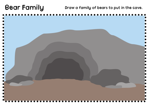 WE'RE GOING ON A BEAR HUNT STORY TEACHING RESOURCES SACK EYFS KS1 ...