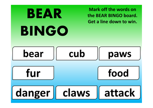 WE'RE GOING ON A BEAR HUNT STORY TEACHING RESOURCES SACK EYFS KS1 ...