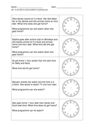 Year 1 - Maths Time Problems (New Curriculum) | Teaching Resources