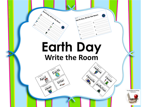 Earth Day Write the Room