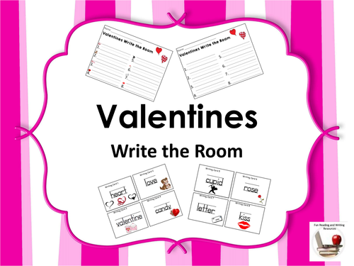 Valentines Write the Room