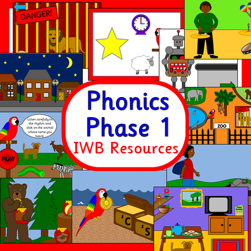 games alphabet iwb PHASE  IWB Powerpoints and 1 Letters resource Sounds