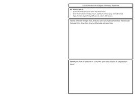 A Level Chemistry: Nomenclature and Isomerism | Teaching Resources