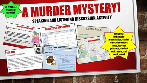 Murder Mystery Investigation!