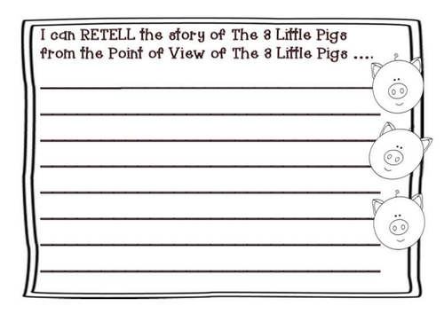 THREE LITTLE PIGS STORY TEACHING RESOURCES EYFS KS 1-2 ENGLISH LITERACY ...