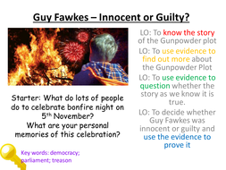 Guy Fawkes Guilty or Innocent