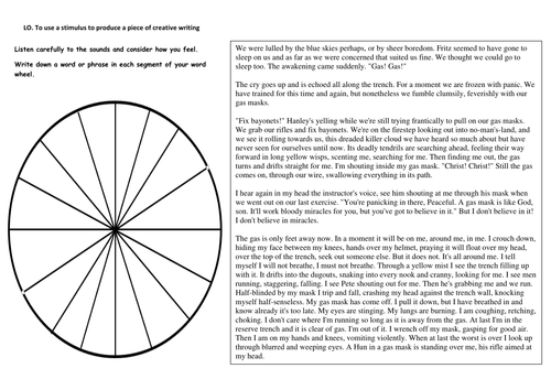 KS3 Outstanding Creative Writing Lesson By Nicolagrime866