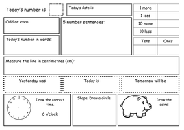 KS1 Maths Practice Sheets | Teaching Resources