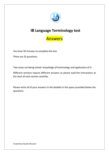 ib-english-lang-lit-paper-1-terminology-teaching-resources