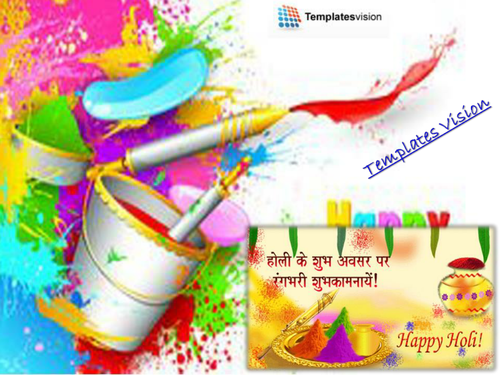 Holi PPT Presentation with Background Music