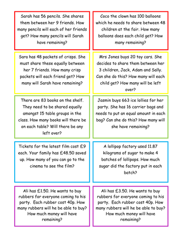 maths problem solving questions ks2