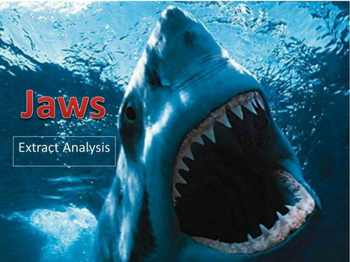 Jaws - Extract Analysis Lesson