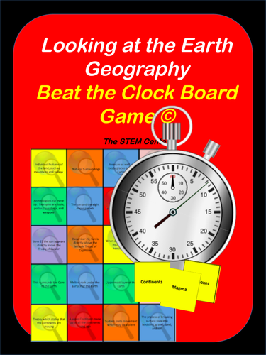 Geography: Beat the Clock Game