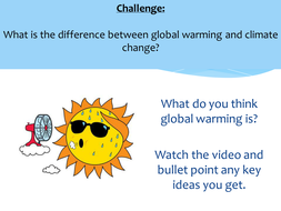 Climate Change Introduction Teaching Resources