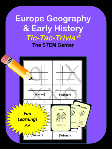 European Geography: Tic-Tac-Trivia