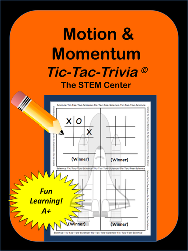 Physics: Tic-Tac-Trivia Board Game