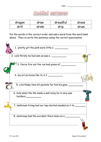 DR Blends Worksheets By UK Teaching Resources TES