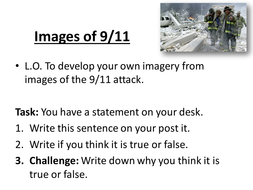 creative writing about 911