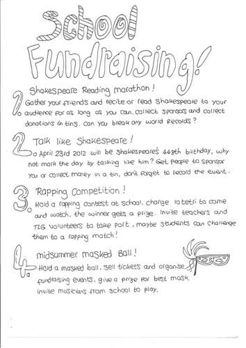 Fundraising Ideas for School