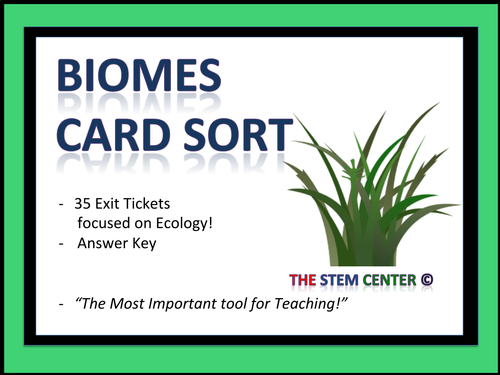 Biomes: Card Sort