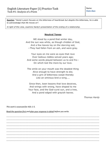 English Literature A-Level Induction: COMPLETE SOW and resources to ...