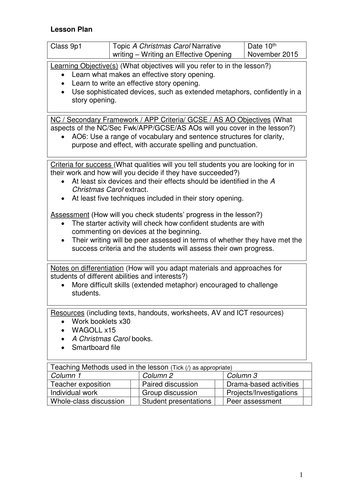 A christmas carol full script picture