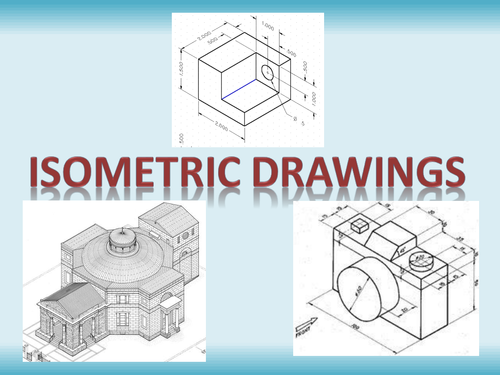 isometric drawings geometry