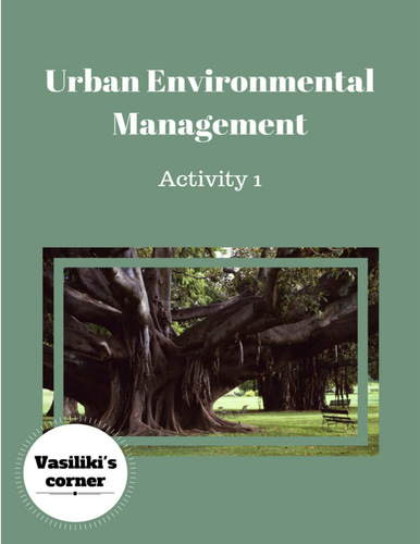 Urban environmental management Part 1: calculate the carbon balance of your area