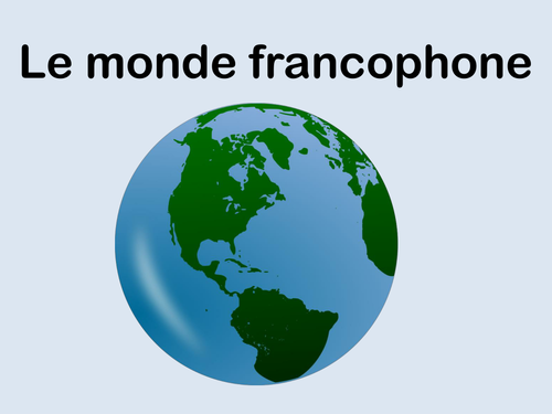KS2-3 French: Francophone Countries - Lessons and Resource Pack