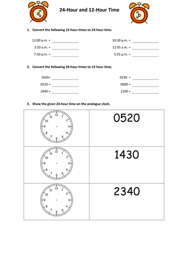 time assignment for class 3