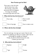 Five KS1 Fiction Reading Comprehension Booklets (based on popular ...