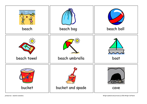 Seaside Resources with Symbol Support | Teaching Resources