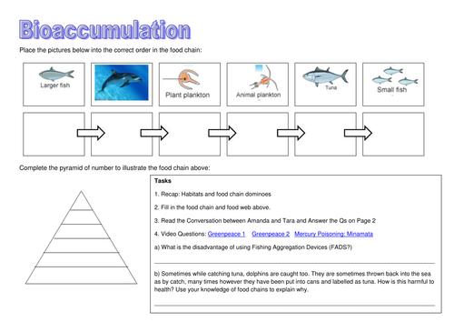 Bioaccumulation PPT and booklet and case study article