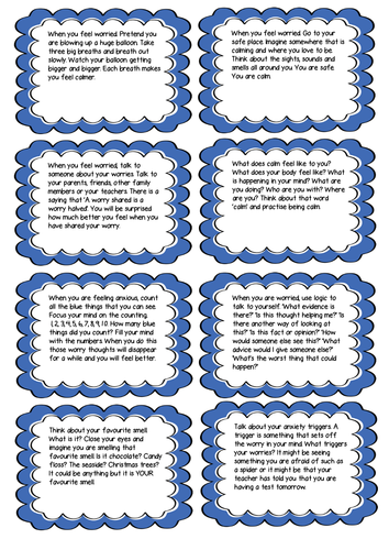 My Worries and Fears Lapbook resource pack | Teaching Resources