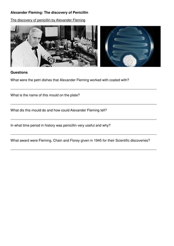 KS3 Miccrobes: Famous microbiologists, the black death, bacteria reproduction BUNDLE OF 8 RESOURCES