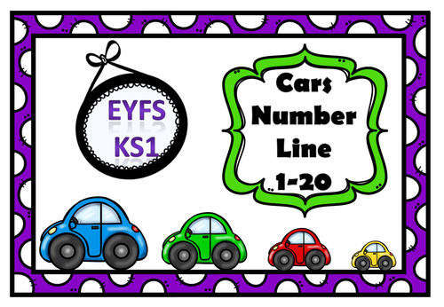 Numbers 1-20 Theme Cars