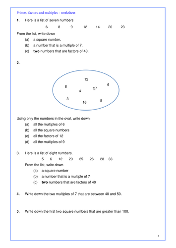 maths-ks2-ks3-or-gcse-revision-factors-multiples-and-prime-numbers-full-lesson-plan-by