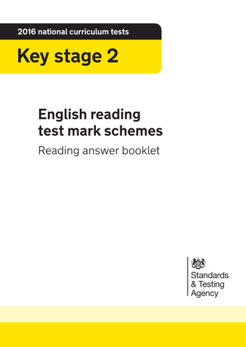 key-stage-2-2016-sats-mark-schemes-teaching-resources