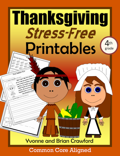 Easy to make thanksgiving place cards for toddlers