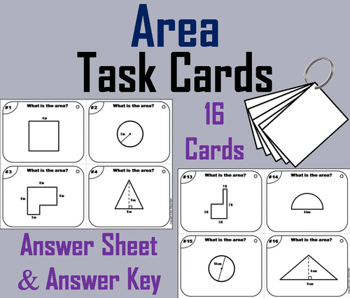 Area Task Cards