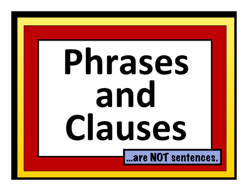 phrases-and-clauses-teaching-resources