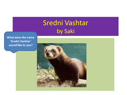 Sredni Vashtar Character Analysis