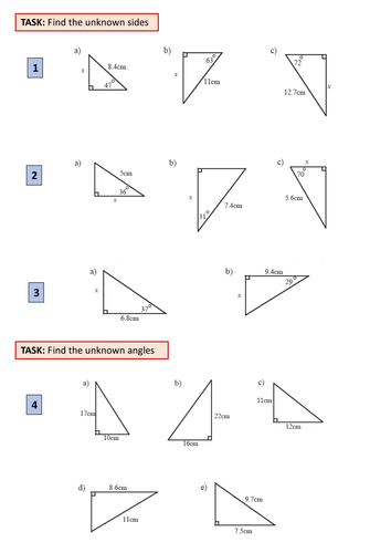 Printables Basic Trigonometry Worksheets basic trigonometry worksheets davezan bloggakuten