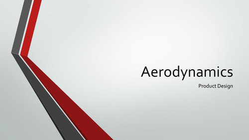 Aerodynamics and Streamlining theory presentation and resources ...