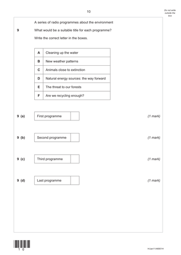 aqa-gcse-spanish-past-paper-questions-environment-teaching-resources