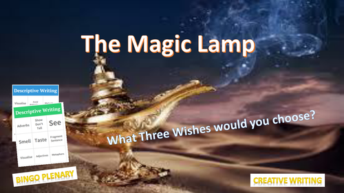 The Magic Lamp - Complete Creative Writing Lesson