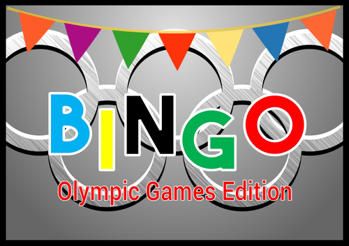 Summer Olympic Sport Bingo Rio Whole Class
